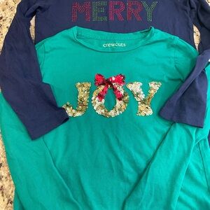 Crewcuts sz 6-7 shirts